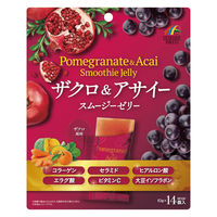 ザクロ＆アサイー　スムージーゼリー　1セット（1袋（14個入）×3）　ユニマットリケン