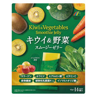 キウイ＆野菜　スムージーゼリー　1セット（1袋（14個入）×3）　ユニマットリケン