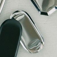 ステンレストレー(オーバル)シルバー(S) LAKOLE/ラコレ