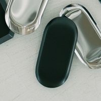 ステンレストレー(オーバル)ブラック(S) LAKOLE/ラコレ