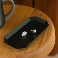 ステンレストレー(オクタゴン)ブラック(S) LAKOLE/ラコレ