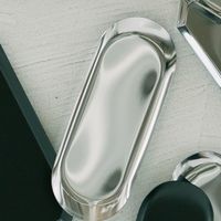 ステンレストレー(オーバル)シルバー(M) LAKOLE/ラコレ