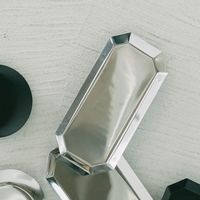 ステンレストレー(オクタゴン)シルバー(S) LAKOLE/ラコレ