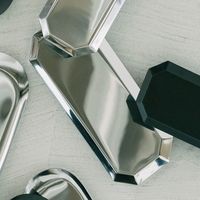 ステンレストレー(オクタゴン)シルバー(M) LAKOLE/ラコレ