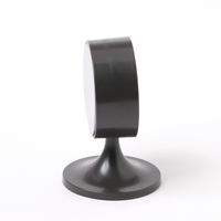 時計　ラウンドスタンドクロック チャコール LAKOLE/ラコレ