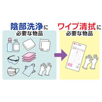 オオサキメディカル プラスハート 陰部清拭用ケアシート コントロールケアワイプ 5枚入 72018 1パック(5枚入)