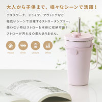 武田コーポレーション ストロータンブラー 480ml CBK ホルダー付き STTR-480CBK 1箱(9個入)（直送品）