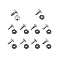 ALBA マメタン50(OR503)3型 鋲付き10個【茶】(張替) SCH5605-C60P60-TAC3-PARTS 1枚（直送品）