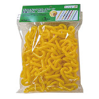 吉野金物 カラープラスチックチェーン 3m 6mm×3m イエロー PCT-6031 1個（直送品）