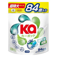 Ka カーポッド ボール型洗濯洗剤 詰め替え 超特大 1セット（84粒入×3個） 王子製薬