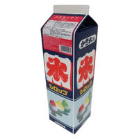 業務用 シロップ スミダ飲料 スミダ かき氷 いちご 1.8L 1800ml 紙パック 3本