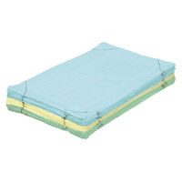 ほつれにくい雑巾 洗濯機対応 使い分けできるカラー アソート 1セット（1パック（10枚入）×5）コクヨ