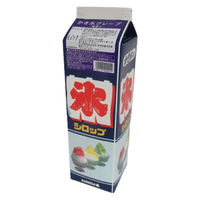 業務用 シロップ スミダ飲料 スミダ かき氷 グレープ 1.8L 1800ml 紙パック 3本