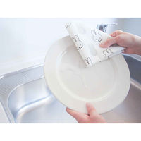 オカト- かや織ふきん 同柄3枚セット ミッフィ- DickBruna 顔だけミッフィ- 376052 1個（直送品）