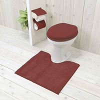 ヨコズナクリエ-ション 便座カバ- O型 カラ-ショップ ロ-ズ 447061 1個（直送品）