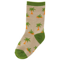 スケ-タ- 靴下 キッズ 男の子 女の子 ディノサウルス ヤシの木 14~16cm 子供用靴下 かわいい 484230 1個（直送品）