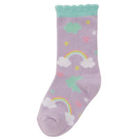 スケ-タ- 靴下 キッズ 男の子 女の子 リトルユニコ-ン 空 14~16cm 子供用靴下 かわいい 484231 1個（直送品）