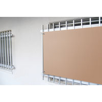 明和グラビア 日除け シェ-ド 日除け名人 防虫タイプ 開放廊下用 60cm×90cm 485617 1個（直送品）