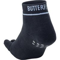 Butterfly(バタフライ) 卓球 ソックス ノーマル丈 BTY・5本指ソックスII S ブラック 92580 1セット（3足）（直送品）