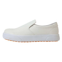 アイトス 耐滑コックシューズ ホワイト 21.5 4440-001-21.5 4440 1足（直送品）