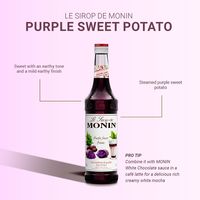 業務用 モナン パープルスイートポテト(紫イモ)・シロップ 700ml 1本 MONIN 割材 ドリンクベース フレーバーシロップ