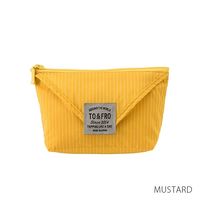 TO&FRO MULTI POUCH MUSTARD ポーチ