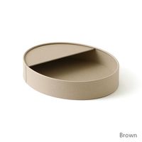 大成紙器製作所 TUBE STAND Brown 大　小物入れ