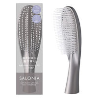SALONIA（サロニア） スムースシャインマルチケアブラシ グレー  インバス・アウトバス兼用　I-ne