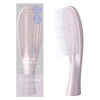 SALONIA（サロニア） スムースシャインマルチケアブラシ ピンク　インバス・アウトバス兼用　 I-ne
