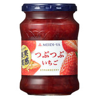 明治屋 果実実感 つぶつぶ いちごジャム 320g 1セット（1個×3）  イチゴ 苺