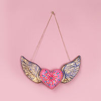 デコパッチ（Decopatch） ペ-パ-マッシュ 壁飾り ハ-ト デコレ-ション クラフト 工作  1個（直送品）