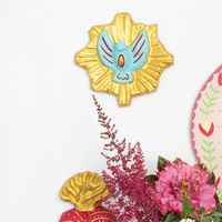 デコパッチ（Decopatch） ペ-パ-マッシュ 壁飾り　ハト　鳩 デコレ-ション クラフト 工作  1個（直送品）