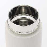 無印良品 真空断熱構造 保温保冷ボトル フラットタイプ ３５０ｍＬ グレーベージュ 良品計画