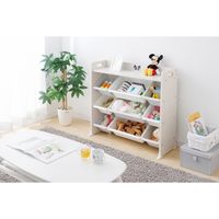 アイリスオーヤマ 天板付キッズトイハウスラック ミッキー&ミニー TKTHR-39 1個