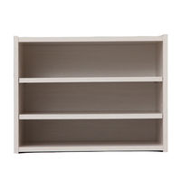 アイリスオーヤマ カラーボックス(スタックボックス)  幅40×奥行28.7×高さ30.5cm A4対応 3段 棚付き オフホワイト STB-400T １個