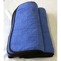 重光商事 業務用サウナマット【70×140cm】　ブルー 05-009 10枚