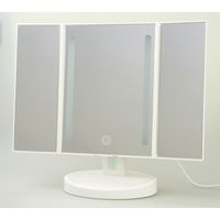 ヤマムラ LEDライト三面メイクアップミラー YBM-1631 1個
