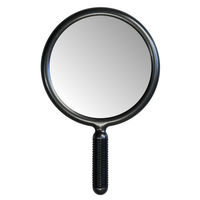 ヤマムラ リビエール塗装ハンドミラー Y-1807BK 2個（直送品）