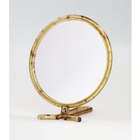 ヤマムラ べっ甲折立ハンドミラーL YT-1000 3個（直送品）