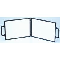 ヤマムラ 角型バックミラー（塗装） Y-4505BK（直送品）