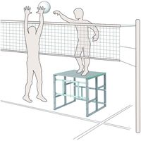 パックス工業 折りたたみ式アルミ製アタック台 1連タイプ AL-AT1 1セット（直送品）