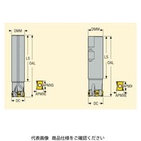 セコ・ツールズ・ジャパン フライス スクエア4 R217.94ー2225.0ー08ー3A 1個（直送品）