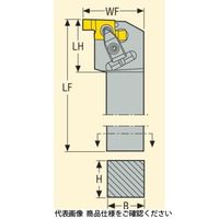 セコ・ツールズ・ジャパン ねじ切り用ホルダー CEAL2525M14HD 1個（直送品）