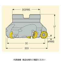 セコ・ツールズ・ジャパン フライス オクトミル R220.43ー0063ー05ー6A 1個（直送品）