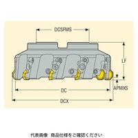 セコ・ツールズ・ジャパン フライス オクトミル R220.43ー8200ー07C 1個（直送品）