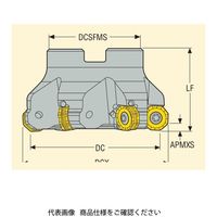 セコ・ツールズ・ジャパン フライス オクトミル R220.48ー0050ー05ー06SA 1個（直送品）