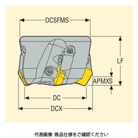セコ・ツールズ・ジャパン フライス カッター R220.60ー0063ー19ー4CM 1個（直送品）