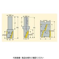 セコ・ツールズ・ジャパン フライス カッター R235.15Aー3250.3Sー50A 1個（直送品）