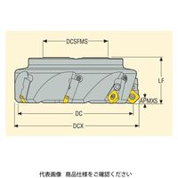 セコ・ツールズ・ジャパン フライス クワトロミル R220.53ー8160ー15ー10C 1個（直送品）