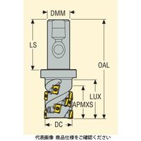 セコ・ツールズ・ジャパン フライス スクエア4 R217.94ー2532.3Sー050ー08.3A 1個（直送品）